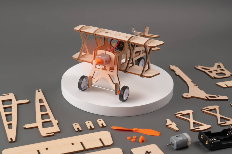 CreateKit Propeller Plane DIY STEM Toy