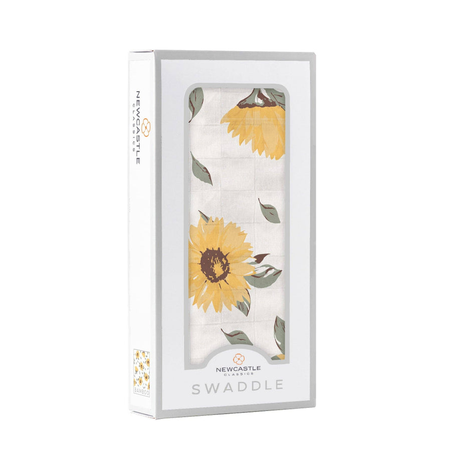 Bamboo Muslin Swaddle - Sunflower Farm