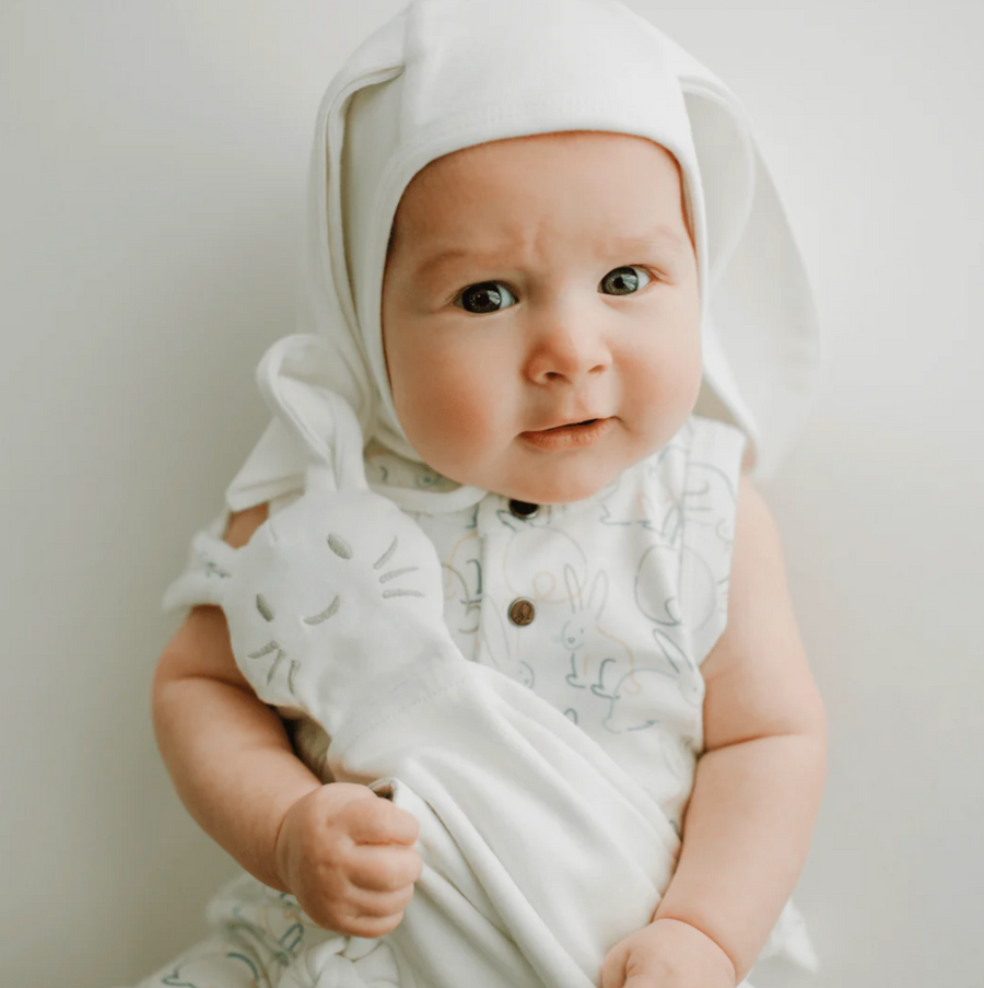 Organic Cotton Baby Lovie - Billie the Bunny