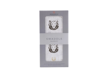Bamboo Muslin Swaddle - Hear Me Roar Lion