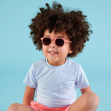 Keyhole Eco Sunglasses - Seashell Pink