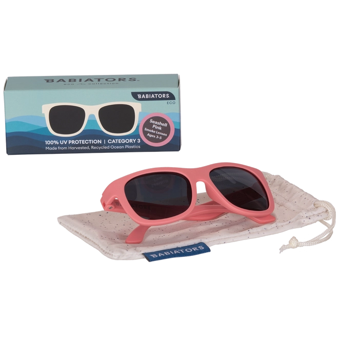 Navigator Eco Sunglasses - Seashell Pink