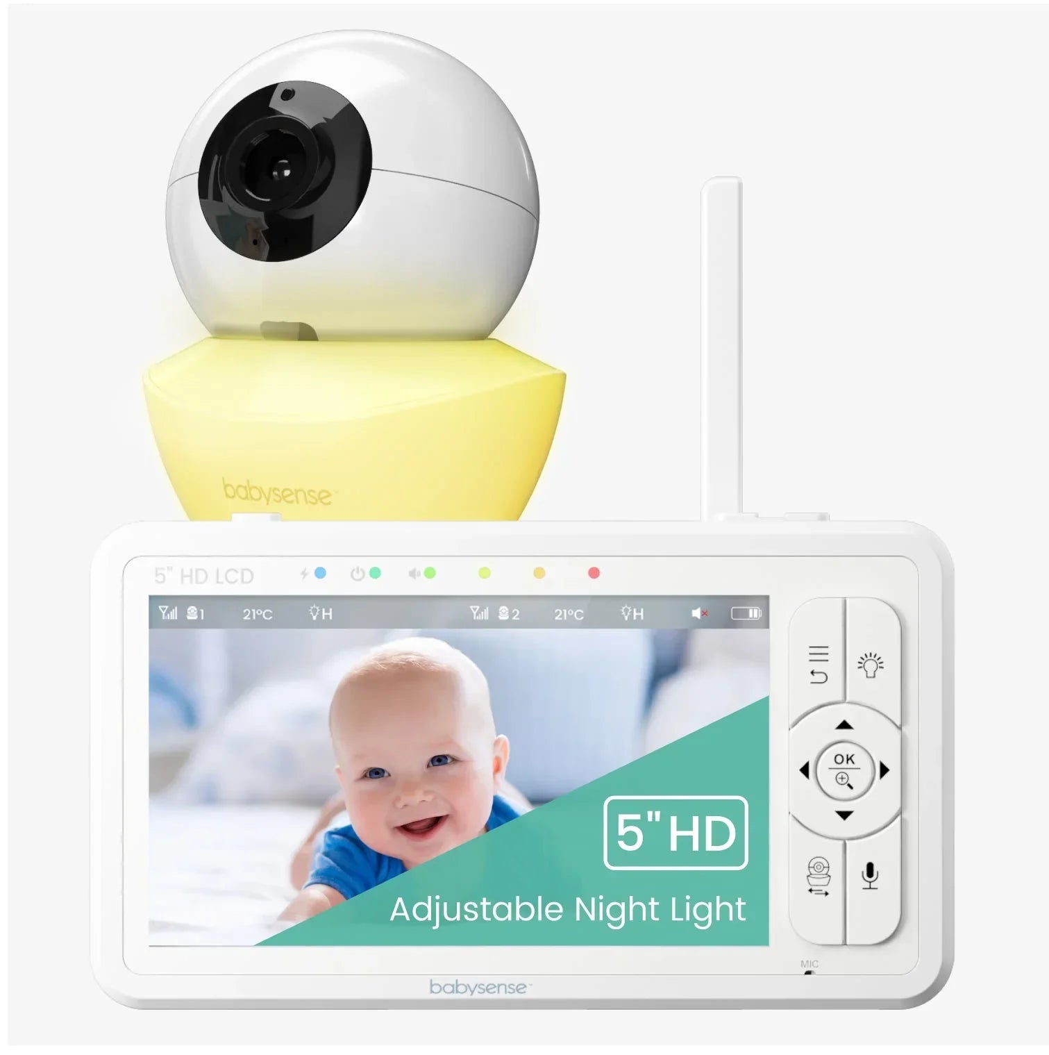 HD S2　ベビーモニター babysense-hd-s2-video-baby-