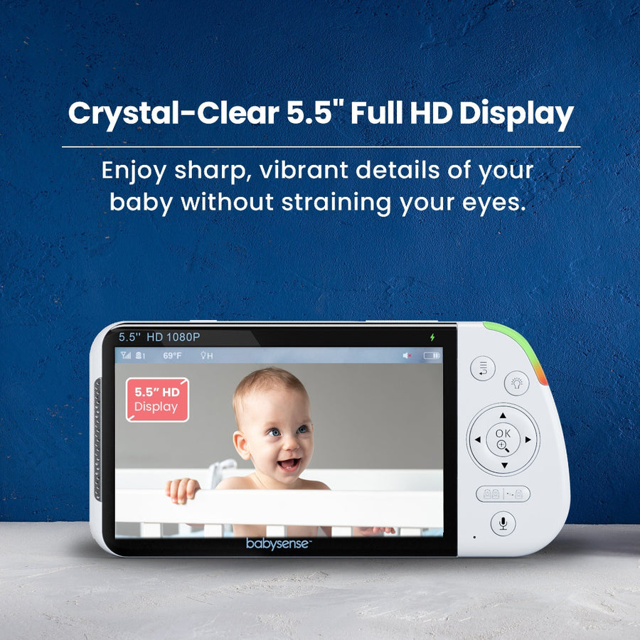 Baby monitor with 5.5