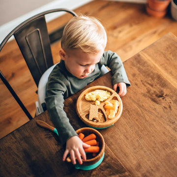 Bamboo Baby Suction Bowl & Spoon