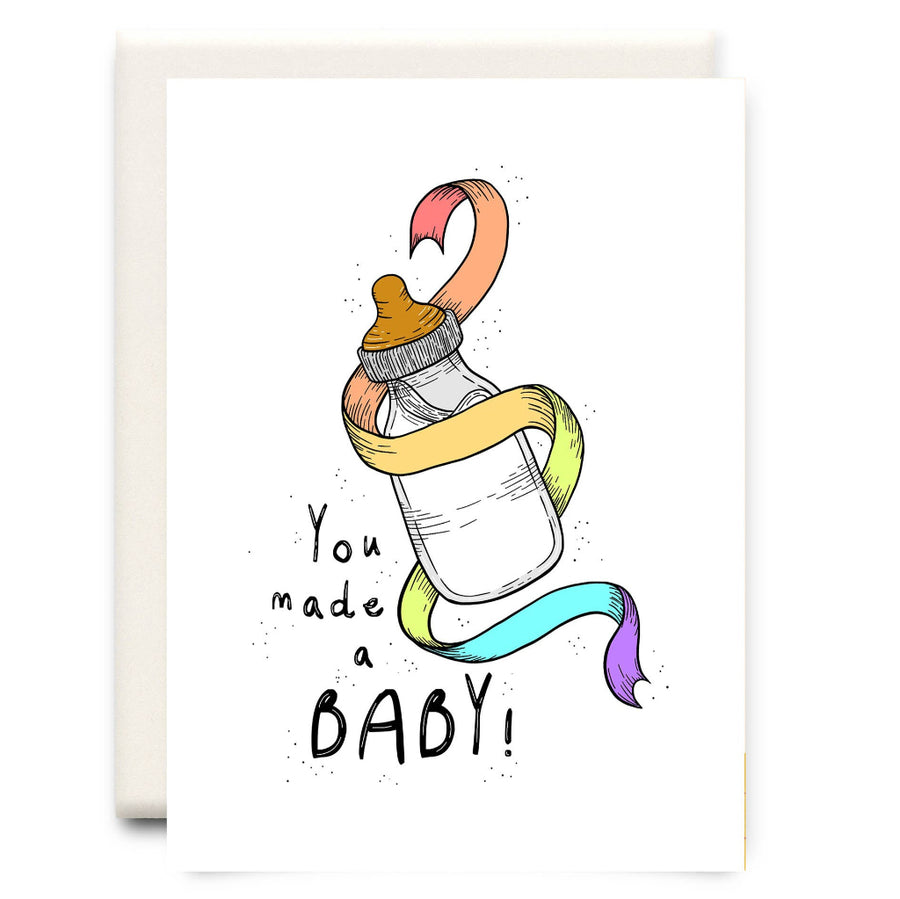 Made a Baby Baby Greeting Card