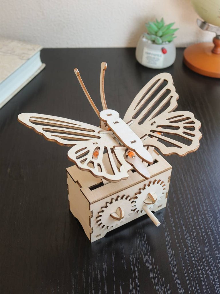 CreateKit Fluttering Butterfly DIY STEM Toy