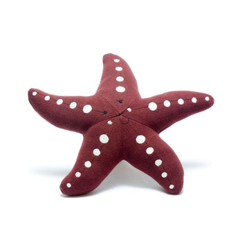 Organic Knitted Plush Toy Starfish