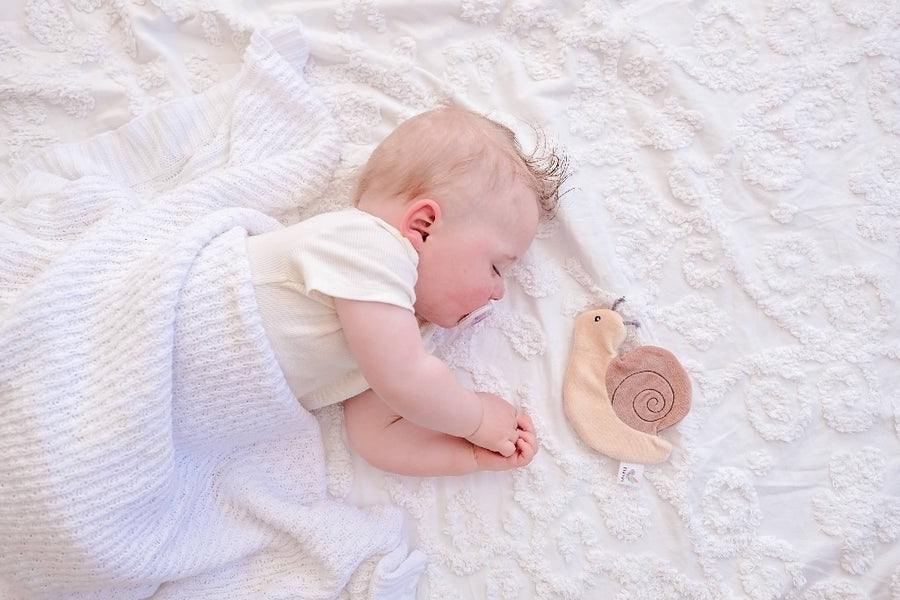 Organic Crinkle Toy - Snail