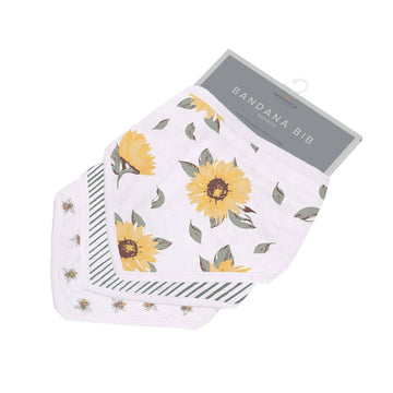 Bamboo Bandana Bibs 3 Pack - Sunrise to Sunset