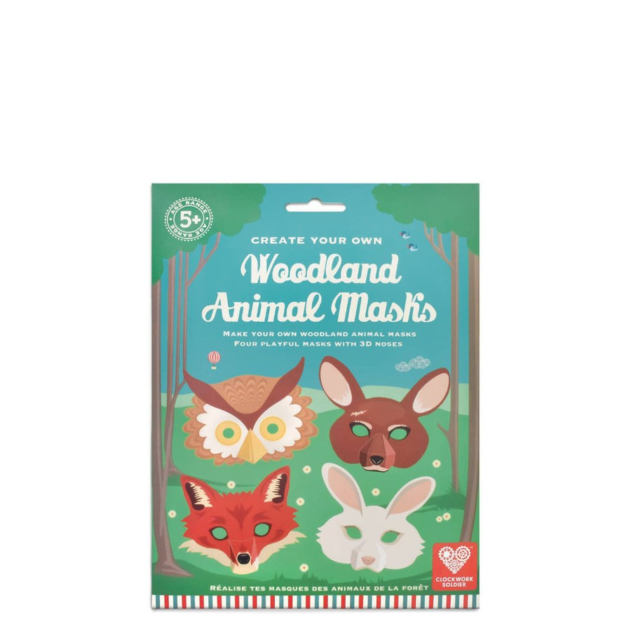 Create Your Own Woodland Animal Masks
