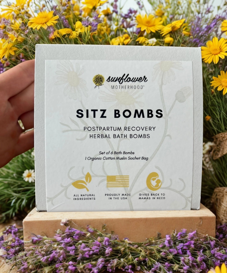 Sitz Bombs - Postpartum Recovery Herbal Bath Bombs For Moms
