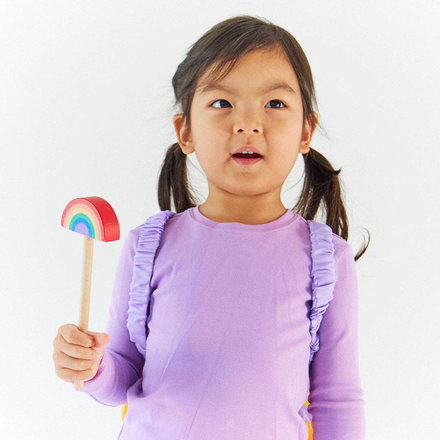 Wooden Rainbow Wand
