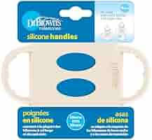 Wide Neck Silicone Handles - Cream