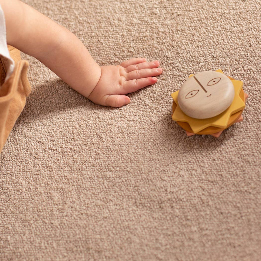 Wooden Spinner Baby Toy Here Comes the Sun
