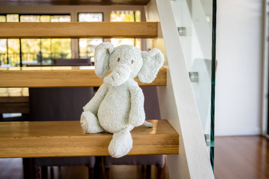 Organic Cotton Plush Toy - Ernie the Elephant