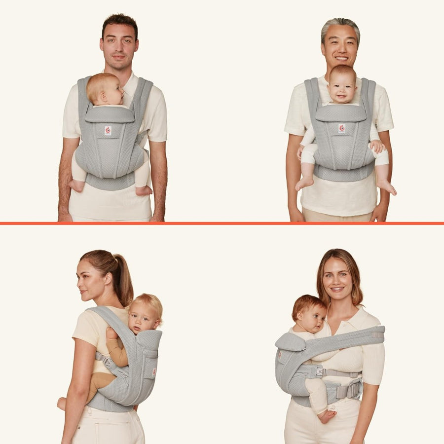 Omni Deluxe Mesh Baby Carrier - Midnight Blue