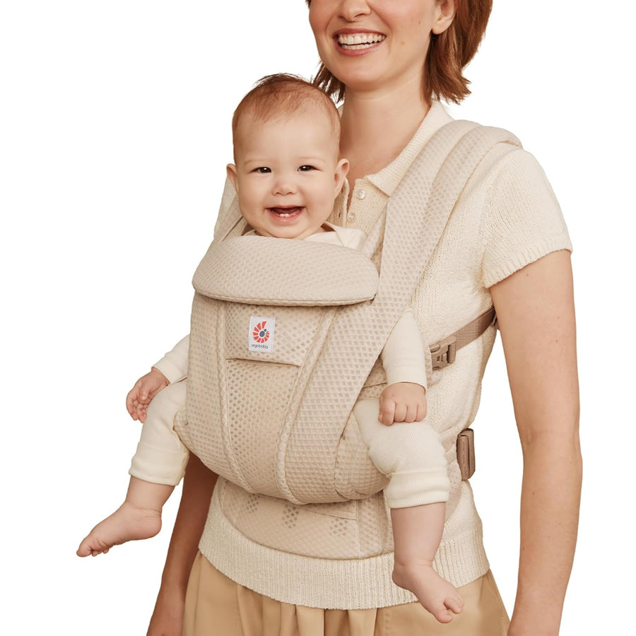 Omni Deluxe Mesh Baby Carrier - Natural Beige