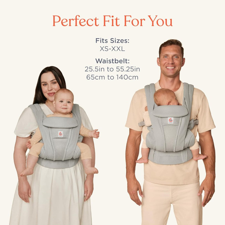 Omni Deluxe Mesh Baby Carrier - Natural Beige