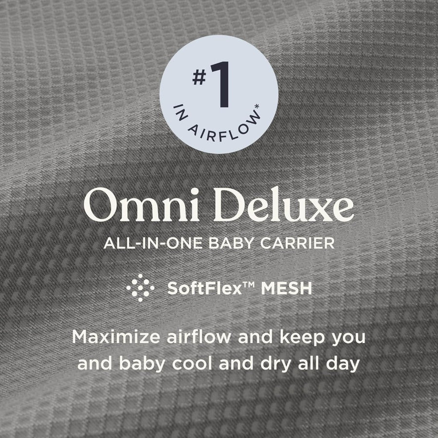 Omni Deluxe Mesh Baby Carrier - Natural Beige