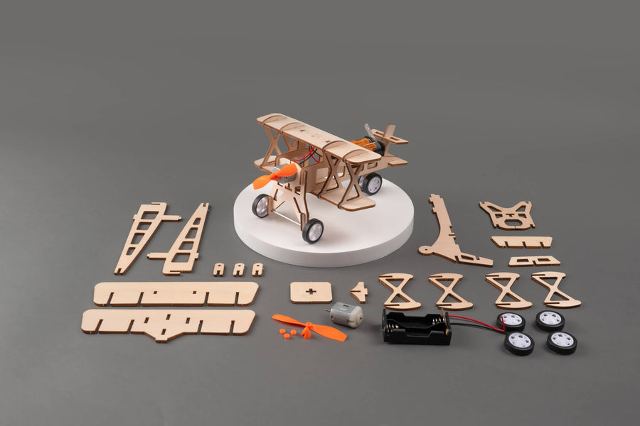 CreateKit Propeller Plane DIY STEM Toy