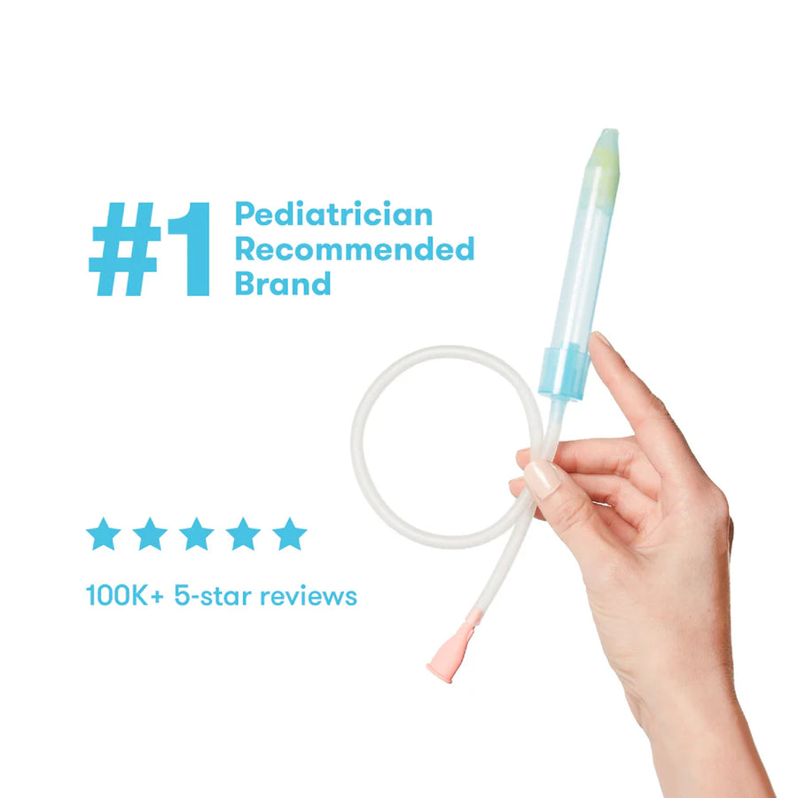 NoseFrida The Snotsucker + Travel Case Nasal Aspirator