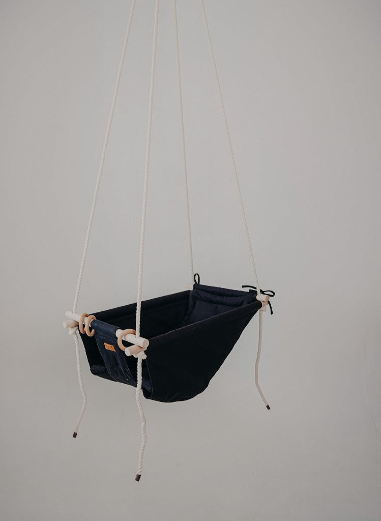 Sweet Swinging Grow With Me Baby/Child Swing - Peppercorn