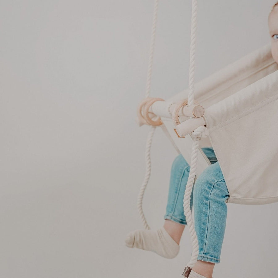 Grow With Me Baby/Child Swing - Vanilla