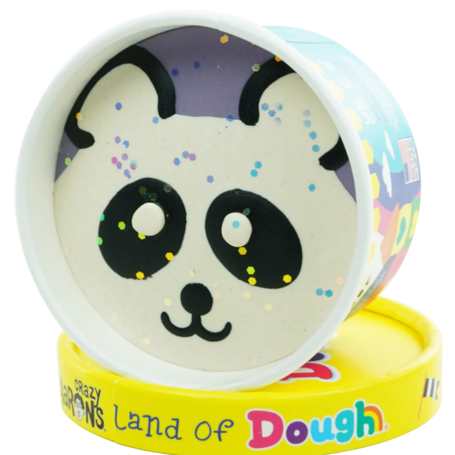 Zoo Animals Natural Play Dough 5 oz Cup
