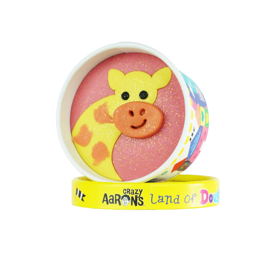 Zoo Animals Natural Play Dough 5 oz Cup