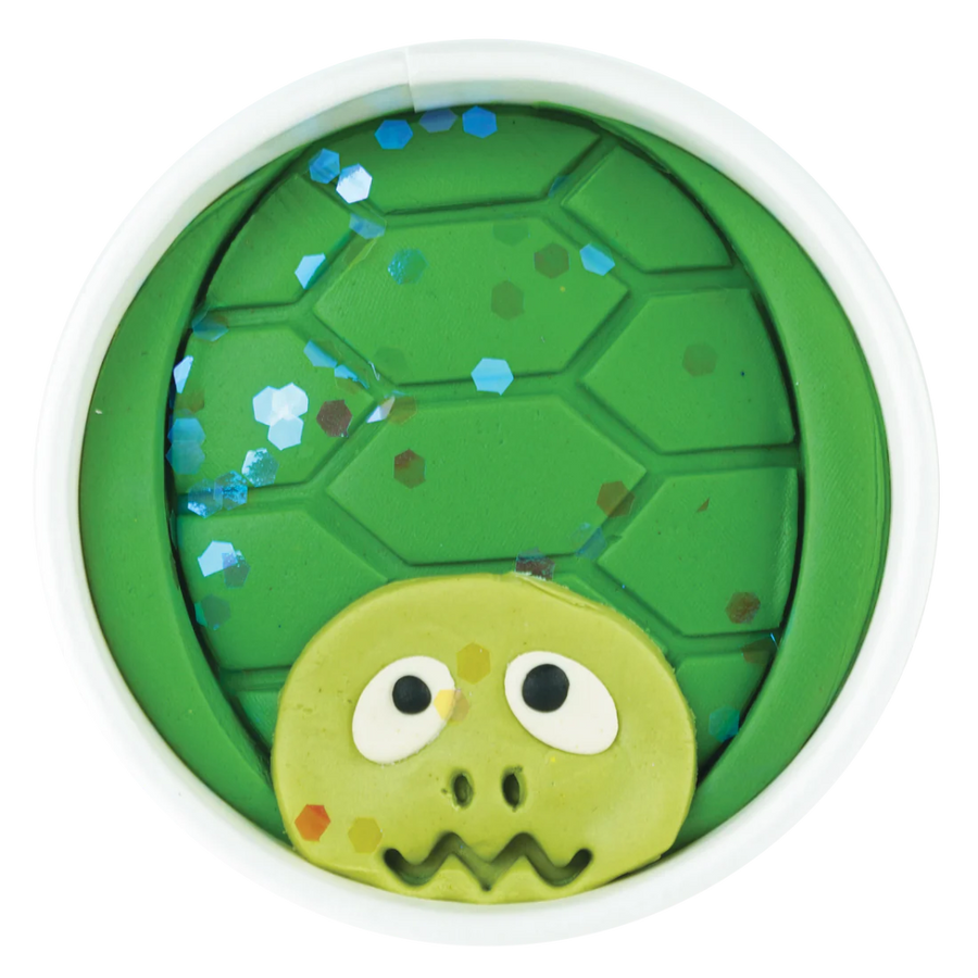Zoo Animals Natural Play Dough 5 oz Cup