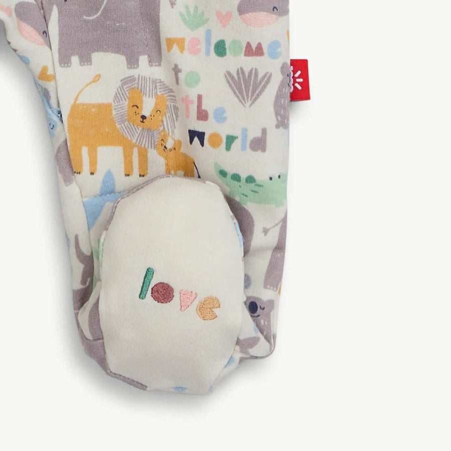 Organic Cotton Magnetic Footie - Little Lovin'