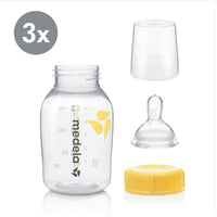Lot De 2 Tétines Débit Moyen Pour Biberons Medela - Sans BPA, Diamètre 3.8 Cm - Conception Anti-colique