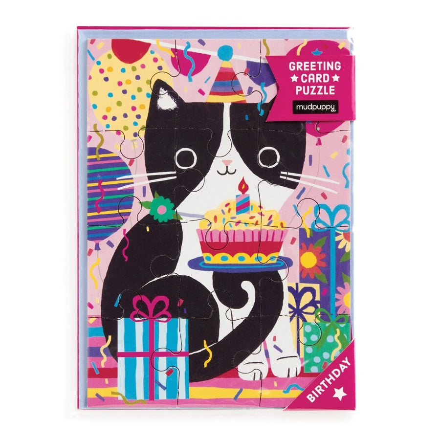 Greeting Card Puzzle - Purr-fect Cat