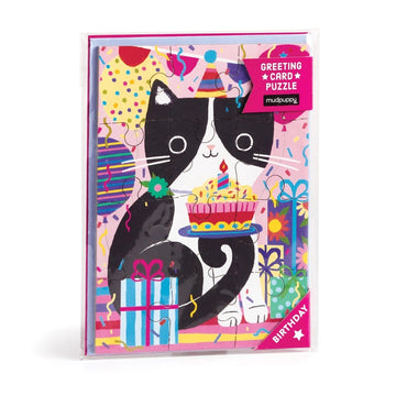 Greeting Card Puzzle - Purr-fect Cat