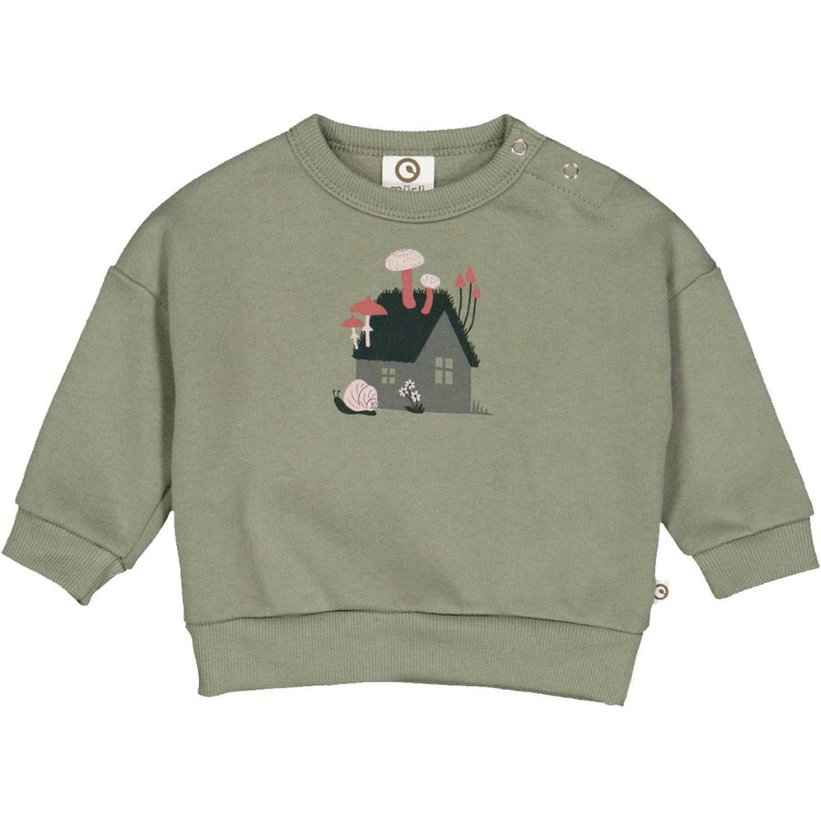 Organic Baby Sweatshirt - Botany