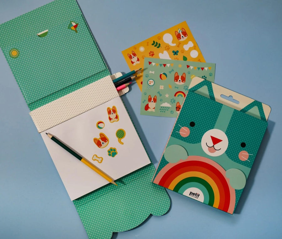 Carry-Along Sketch Kit - Kitten
