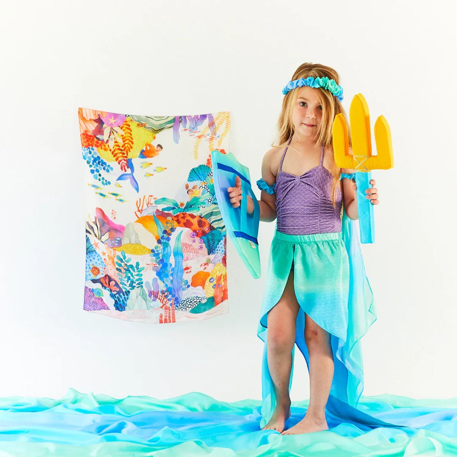 Silk Mermaid/Merman Trident