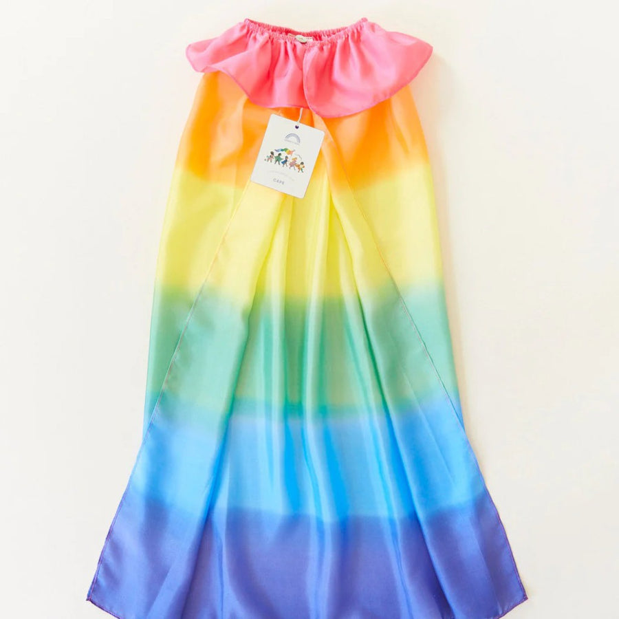 Silk Cape - Rainbow