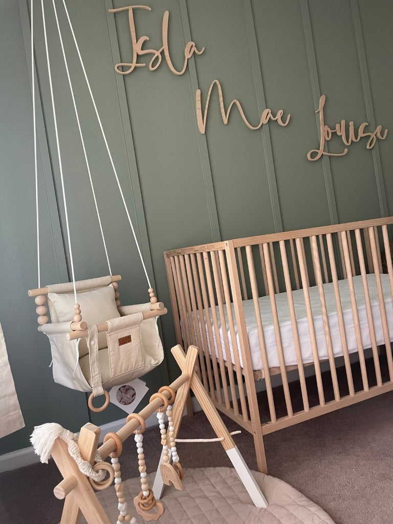 Indoor Baby/Child Swing - Vanilla