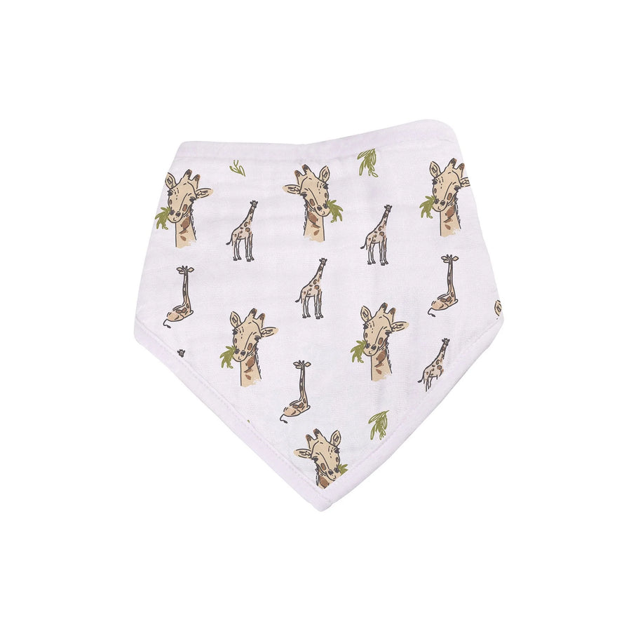Bamboo Bandana Bibs 4 pack - On The Savannah