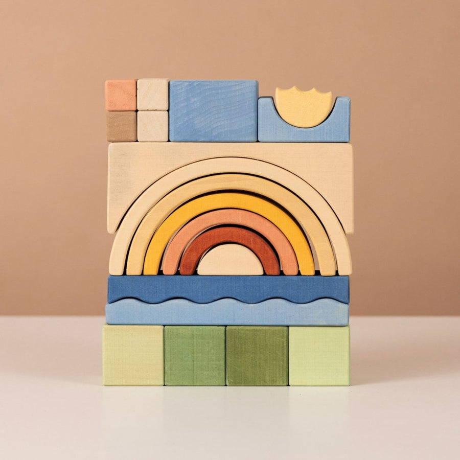 Building Blocks Mini Set - Sunset