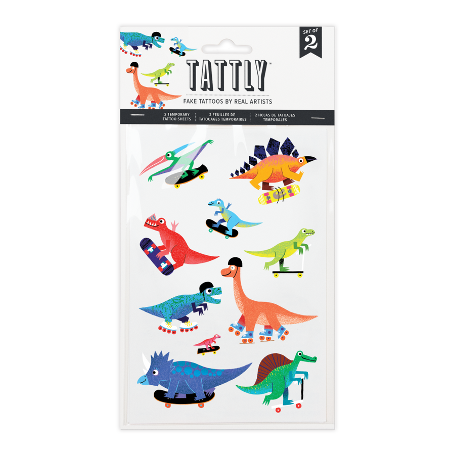 Temporary Tattoos - Dino Derby