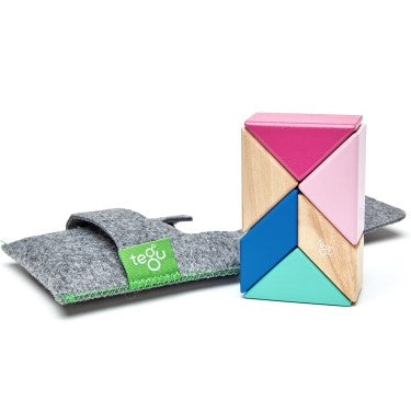 Magnetic Wooden Pocket Pouch Prism
