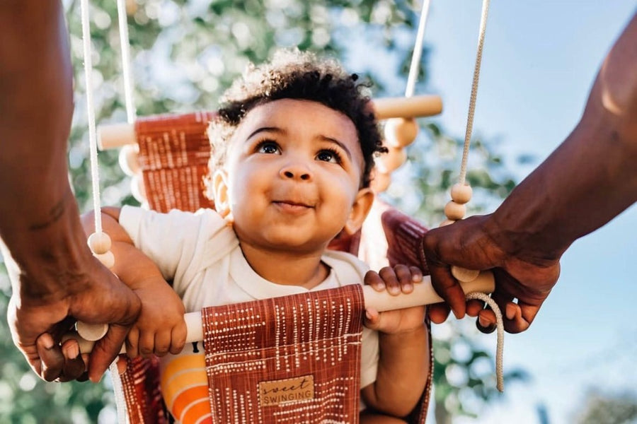 Indoor Baby/Child Swing - Brick