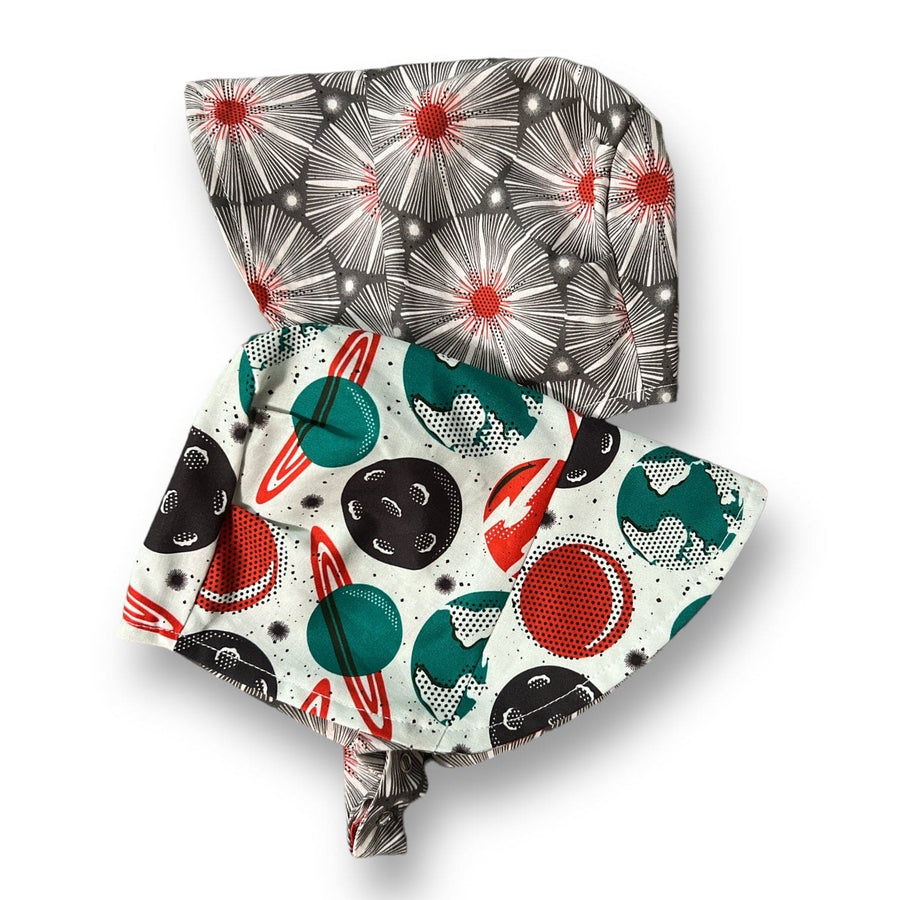 Organic Reversible EcoBonnet Sun Hat - Space