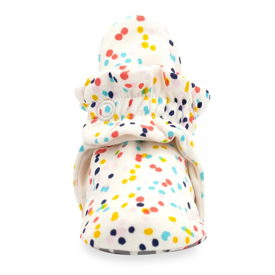 Organic Cotton Baby Booties - Confetti
