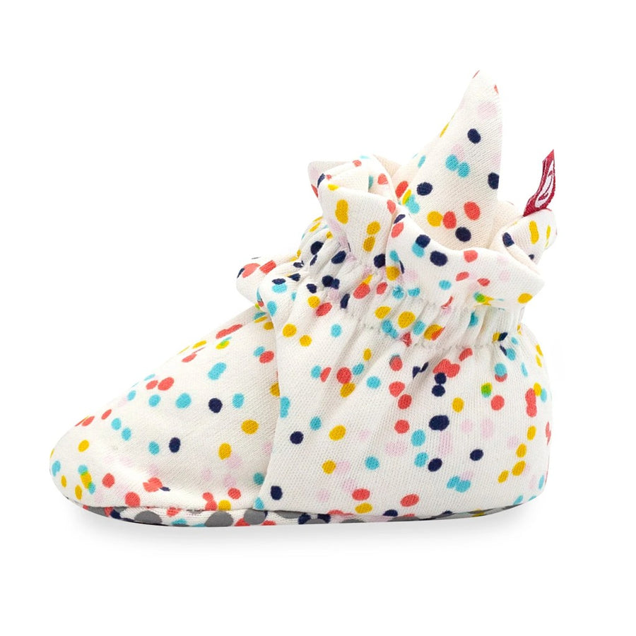 Organic Cotton Baby Booties - Confetti