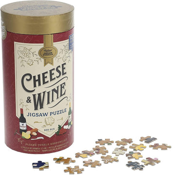 500 Piece Ridley's Jigsaw Puzzle - Cheese & Wine