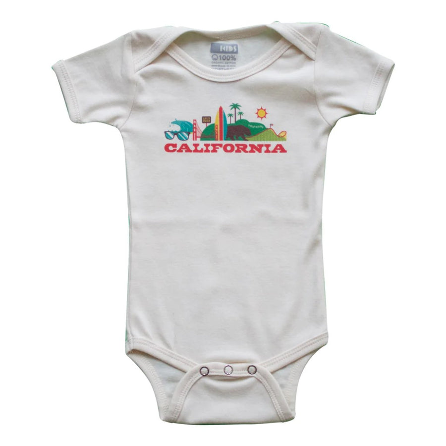 California Short Sleeve Bodysuit